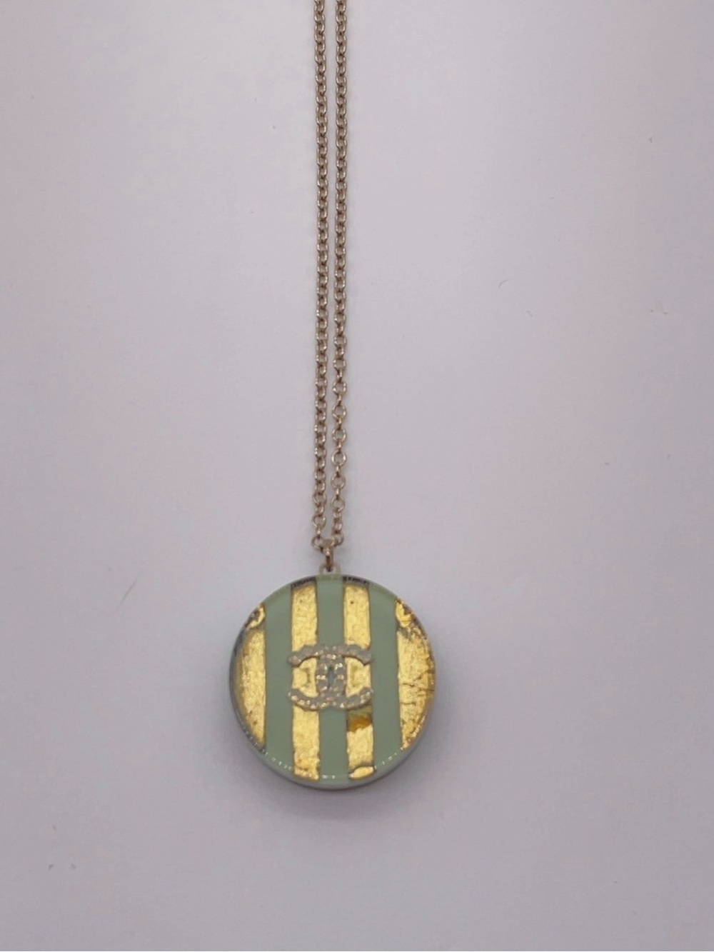 Authentic CHANEL Border Coco Necklace 13C 🌟 - Picture 5 of 15